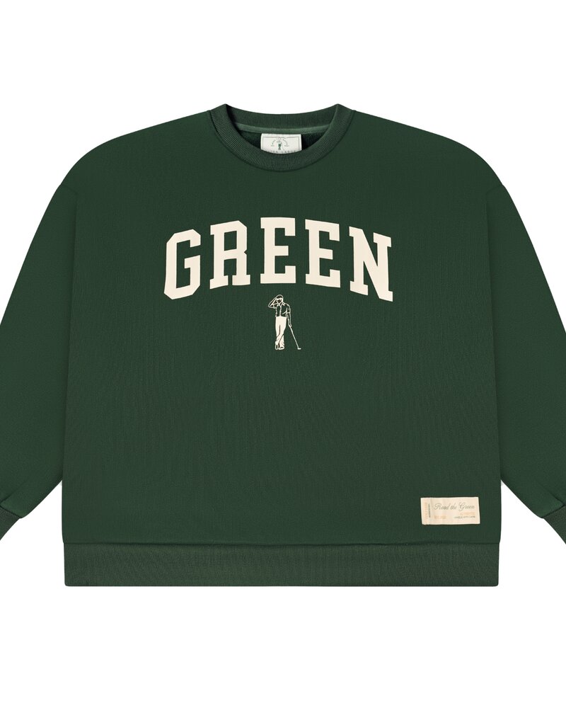 Read The Green Varsity Crewneck — Green &middot; view 1 of 4