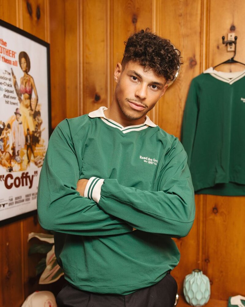 Read The Green The '97 Vintage Pullover — Green &middot; view 4 of 4