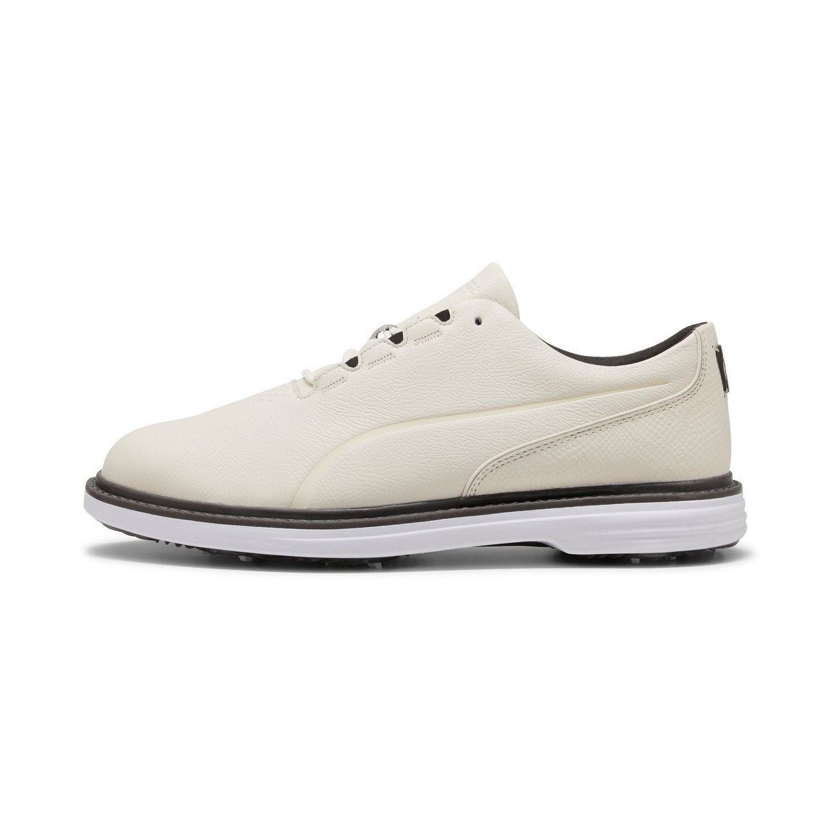 PUMA Golf x Realtree AVANT Tour spiked golf shoe in Warm White