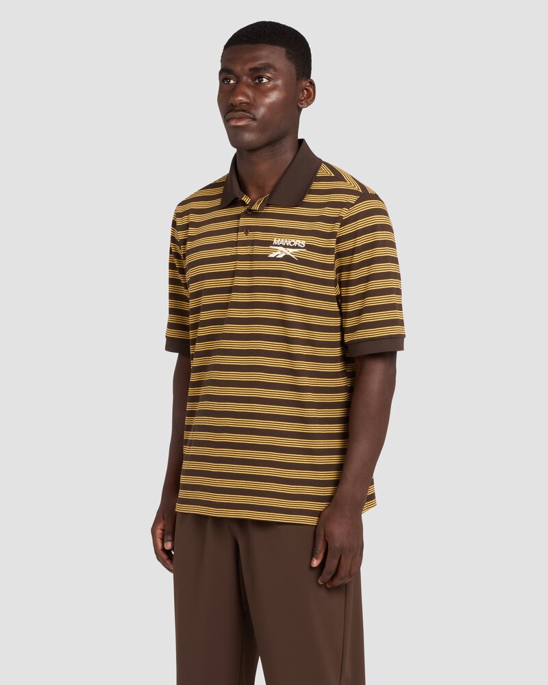 Reebok x Manors GOAT Pique Polo Espresso &middot; view 1 of 1