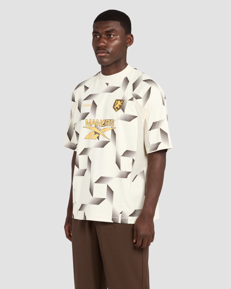 Reebok x Manors Mock Neck Polo Pebble &middot; view 1 of 1