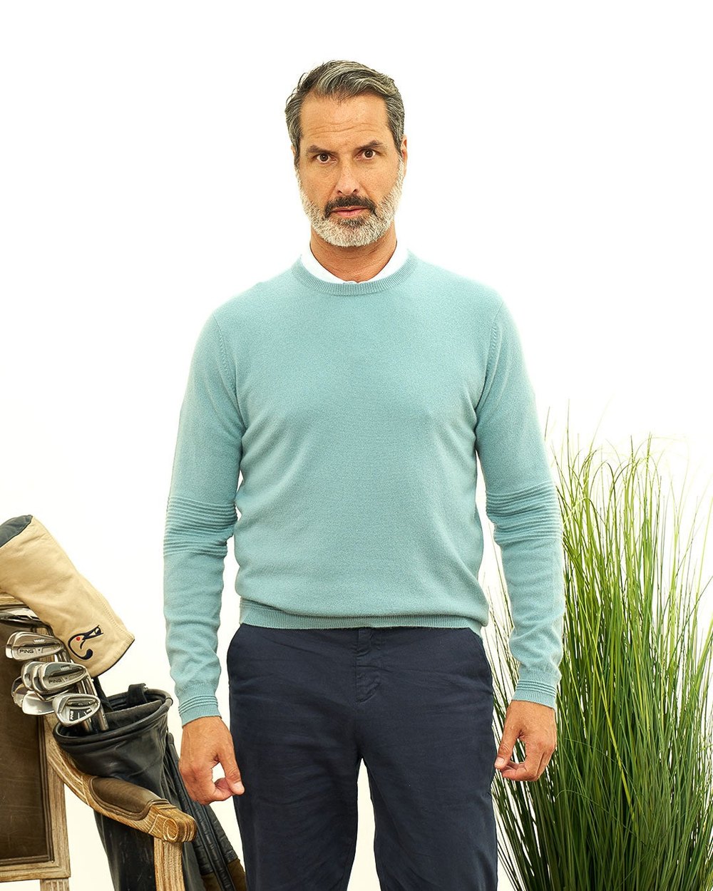 Rookline Ottoman Rib Cashmere Crew · view 2 of 6