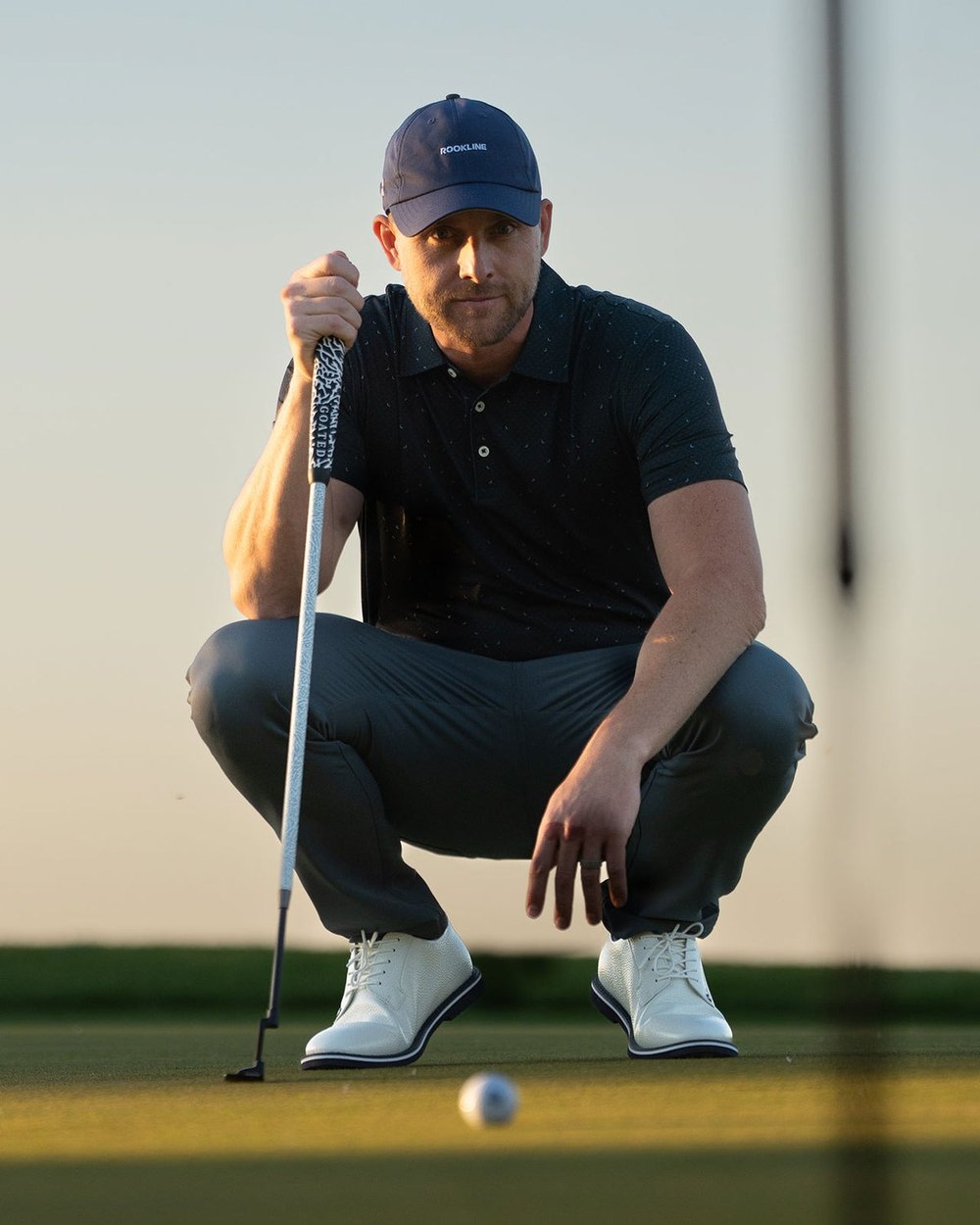 Rookline Hudson 3-Button Polo with brrr° · view 2 of 6