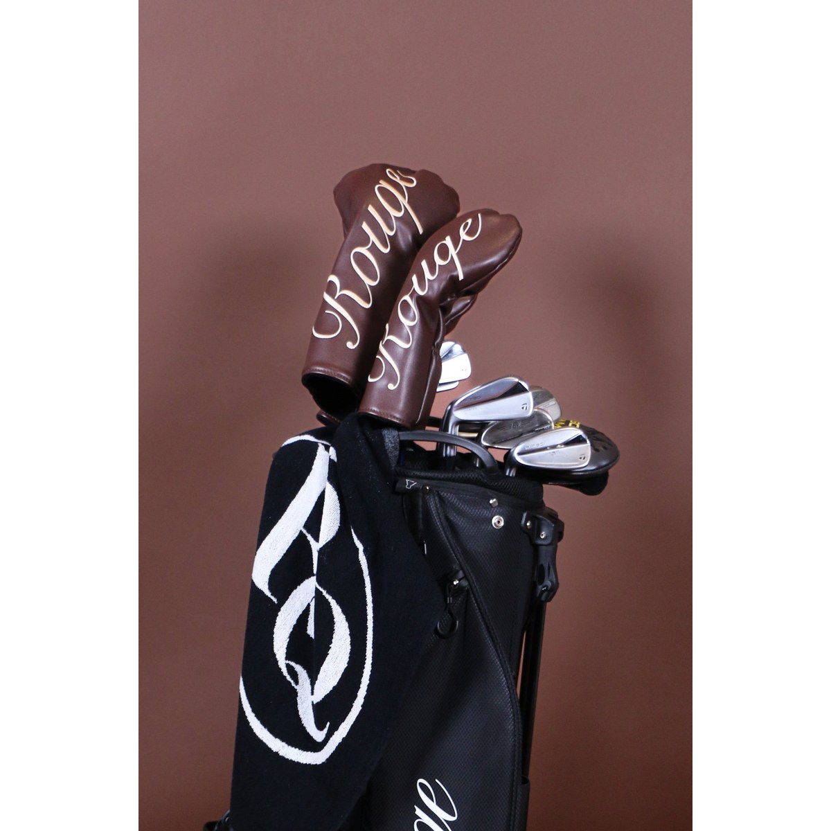 Rouqe Golf Script Head Covers, 3 Pack · view 1 of 2