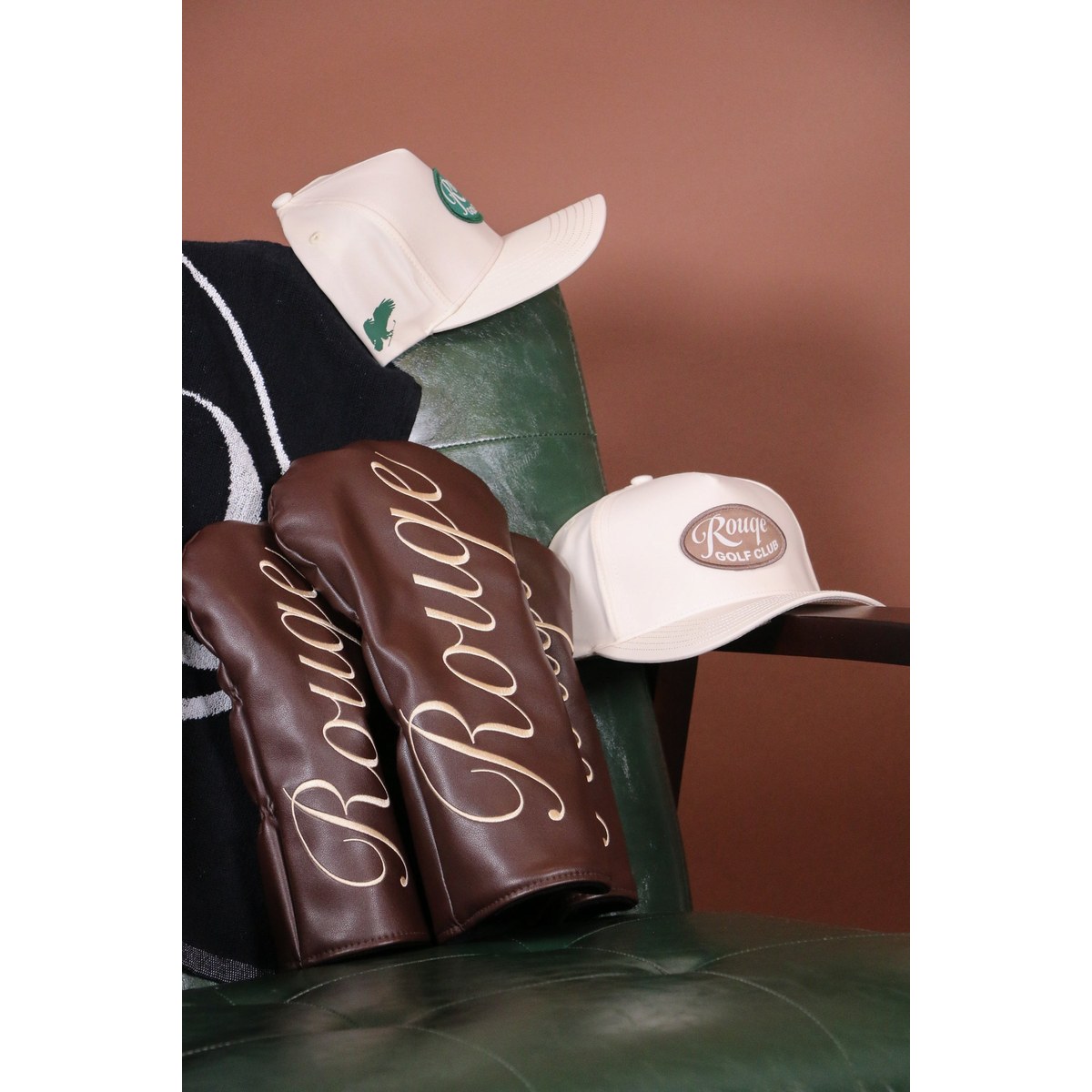 Rouqe Golf Script Head Covers, 3 Pack · view 2 of 2