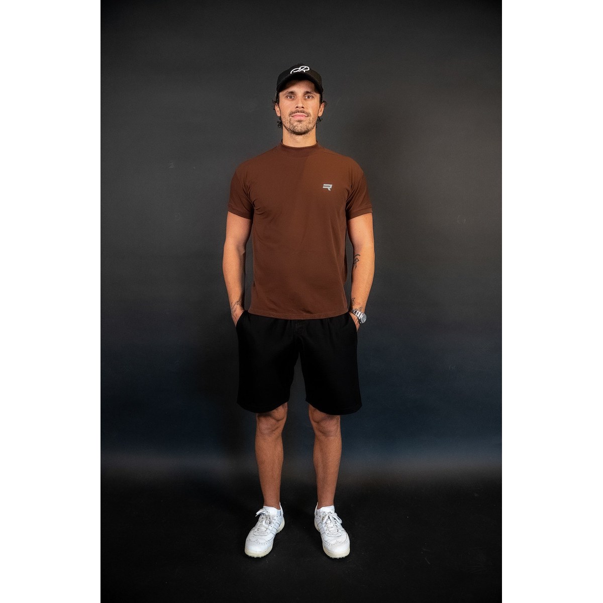 Rouqe Golf Brown Mock Neck · view 6 of 6