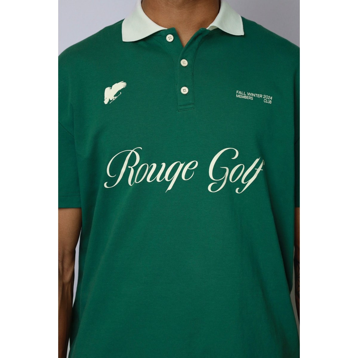 Rouqe Golf F/W 24 Polo Green · view 1 of 5