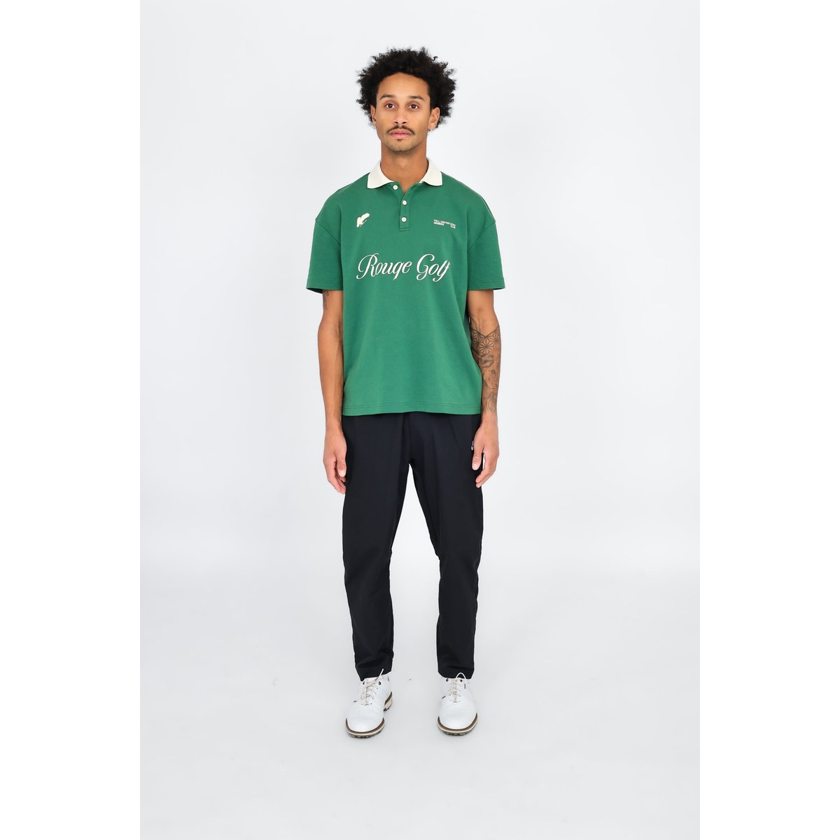 Rouqe Golf F/W 24 Polo Green · view 4 of 5