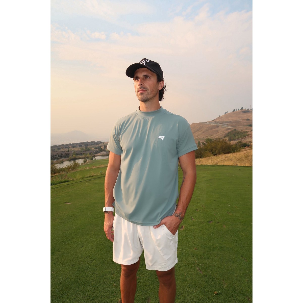Rouqe Golf Green Mock Neck · view 1 of 5