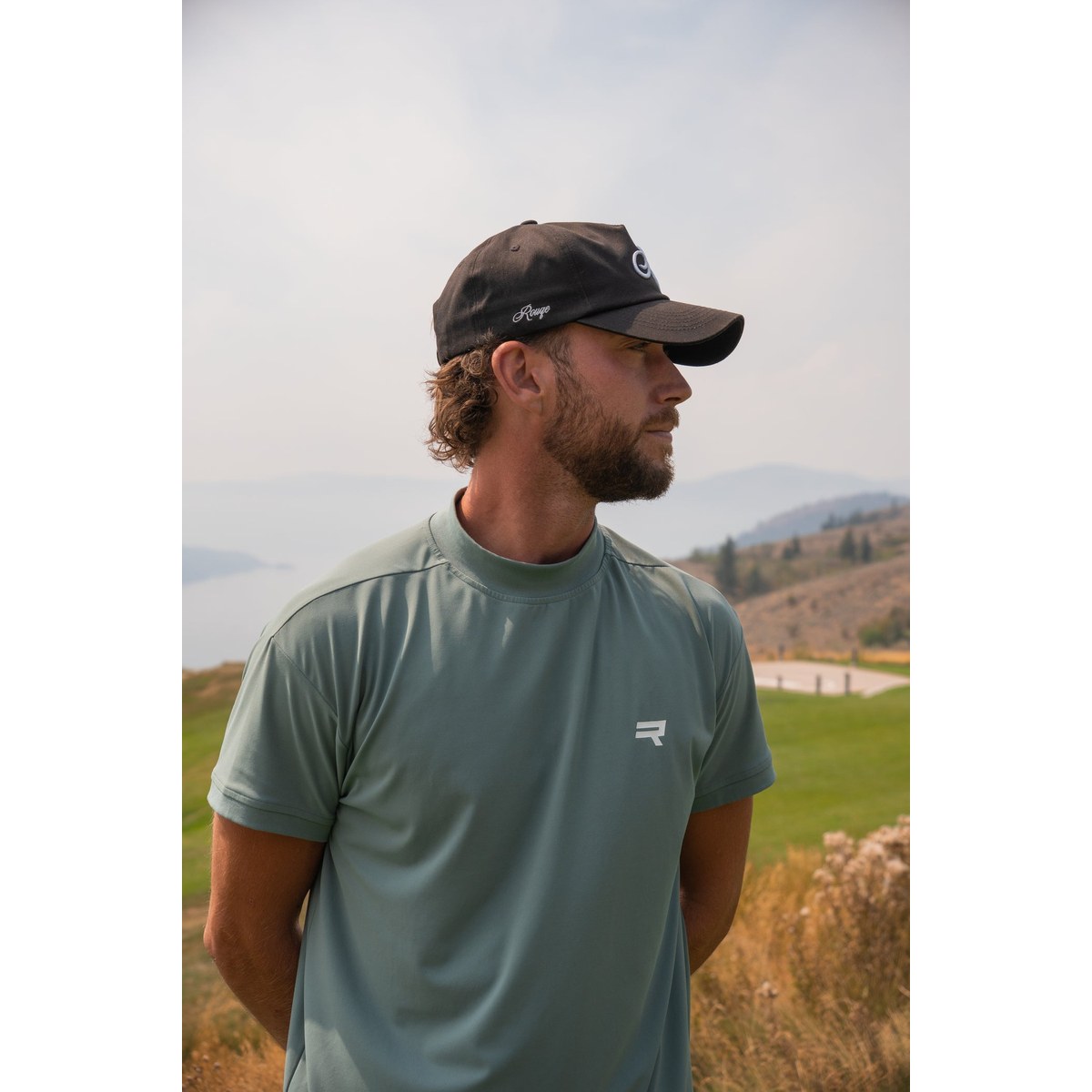 Rouqe Golf Green Mock Neck · view 4 of 5