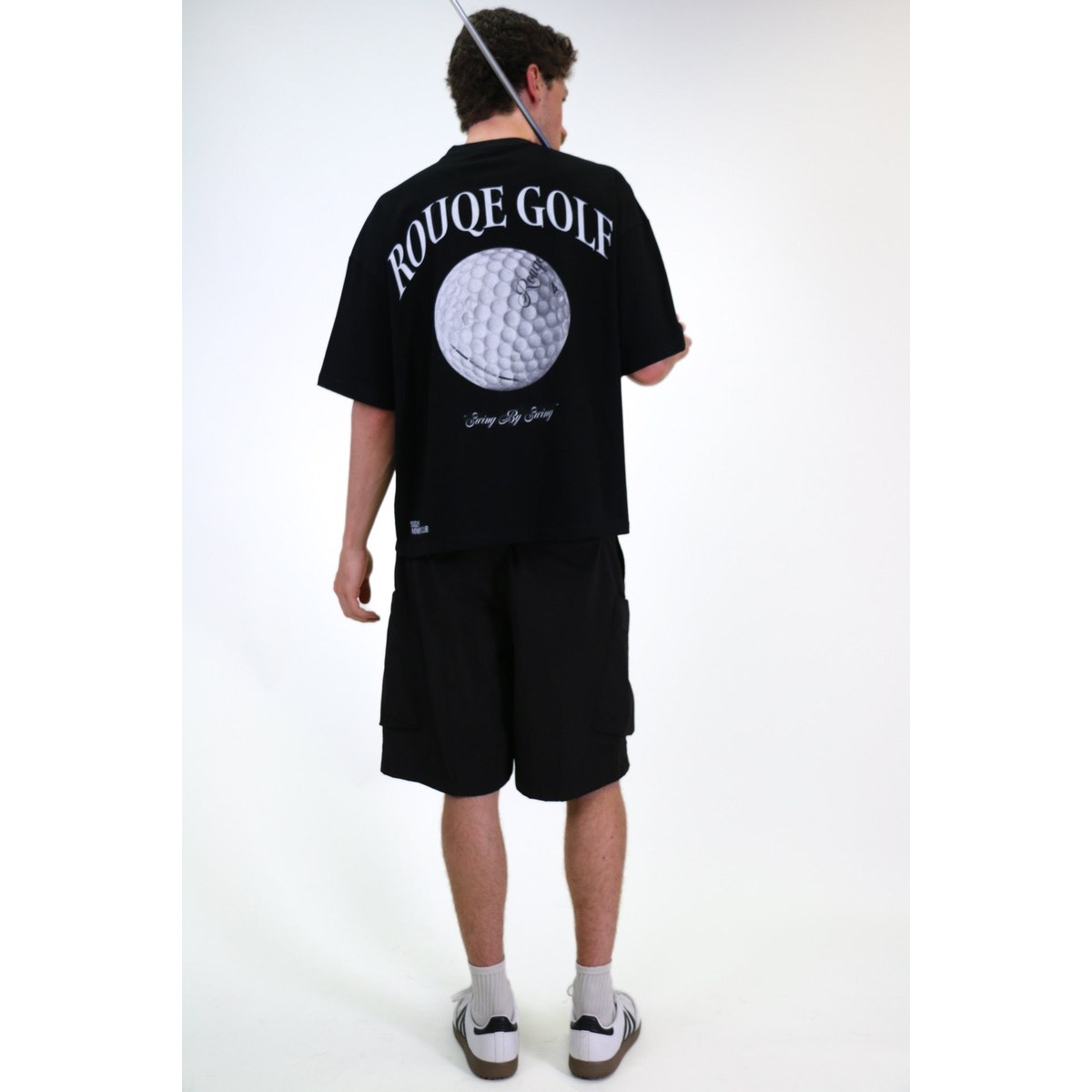 Rouqe Golf Range Tee Black · view 3 of 4