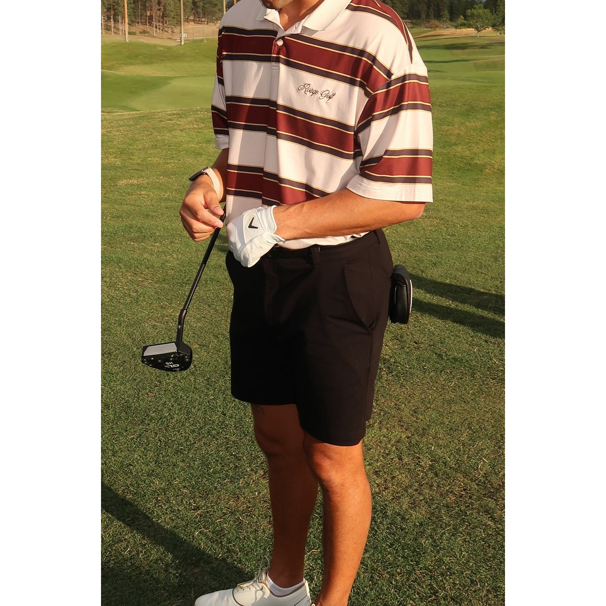 Rouqe Golf Straight Cut Shorts · view 3 of 4