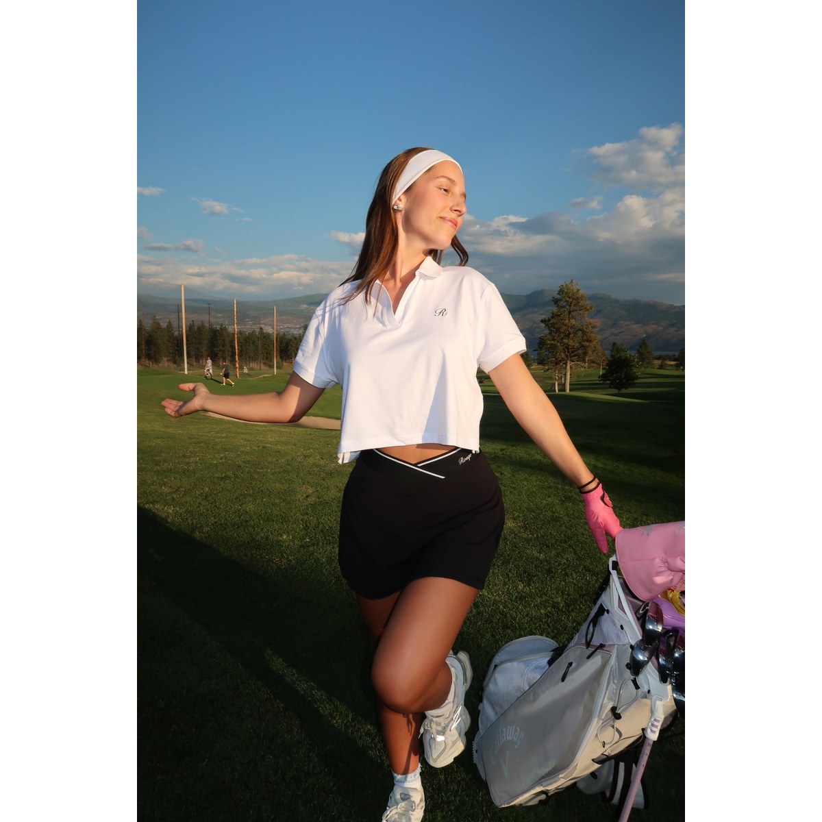 Rouqe Golf Black Skort · view 3 of 6