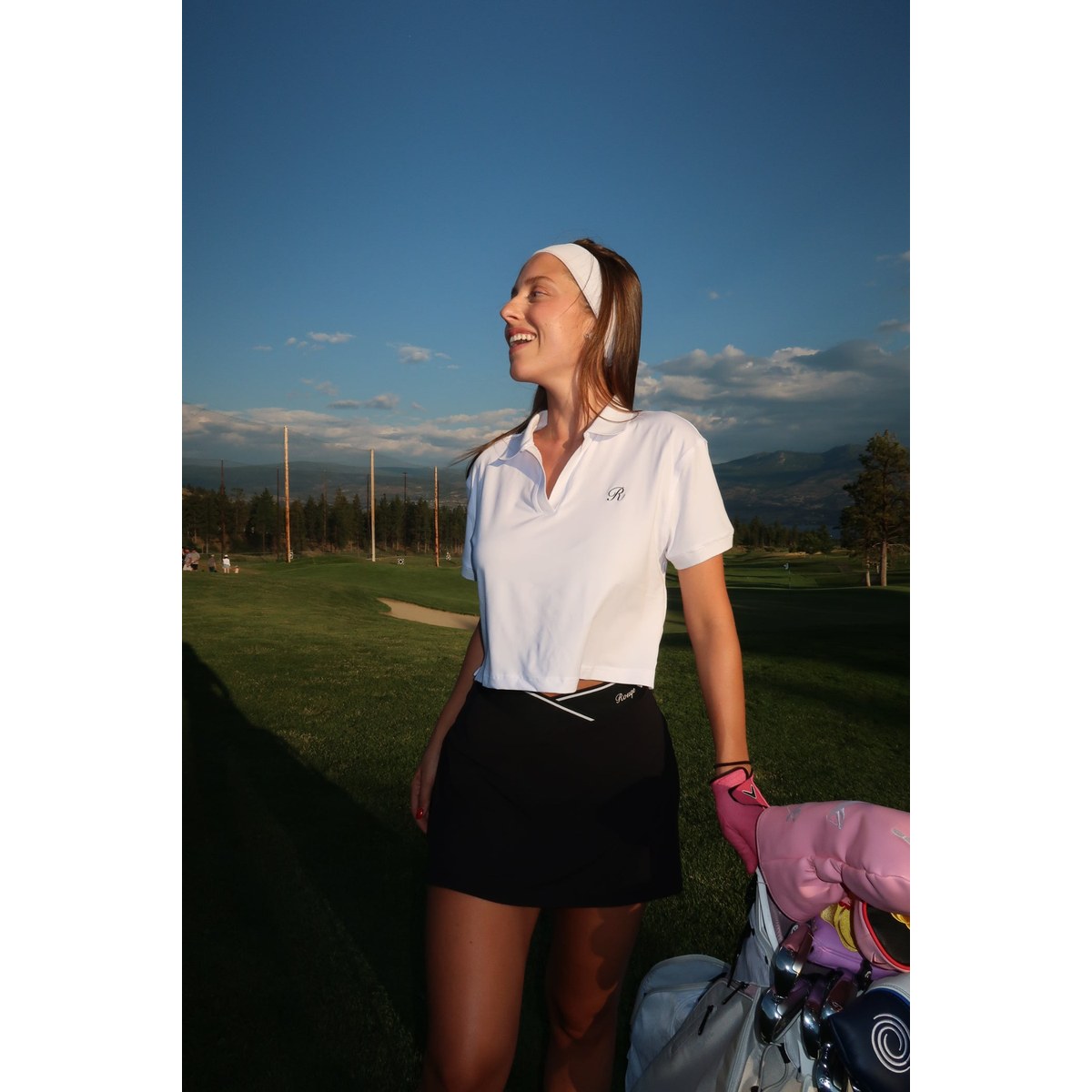 Rouqe Golf Black Skort · view 6 of 6