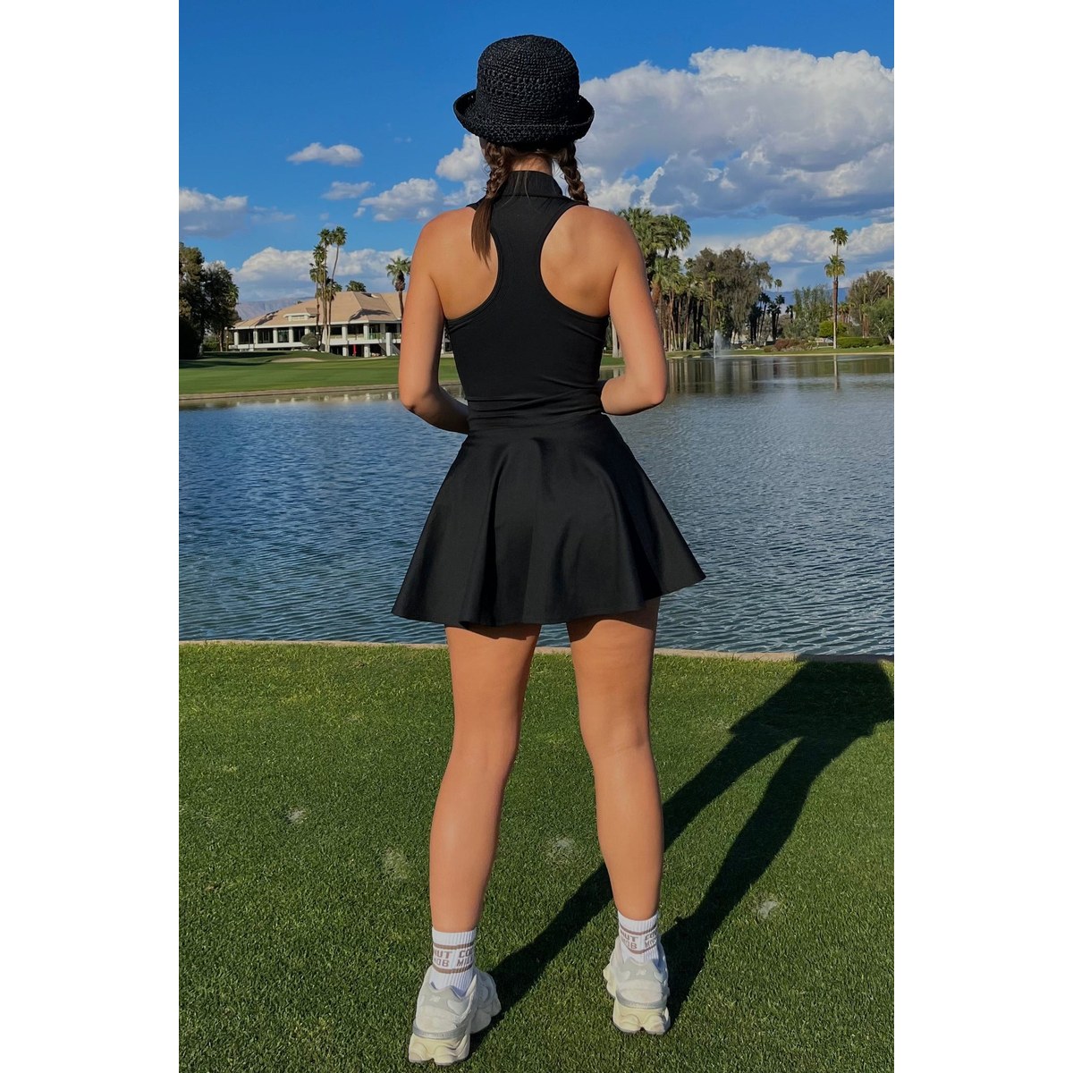 Rouqe Golf “R” Dress Black · view 2 of 6
