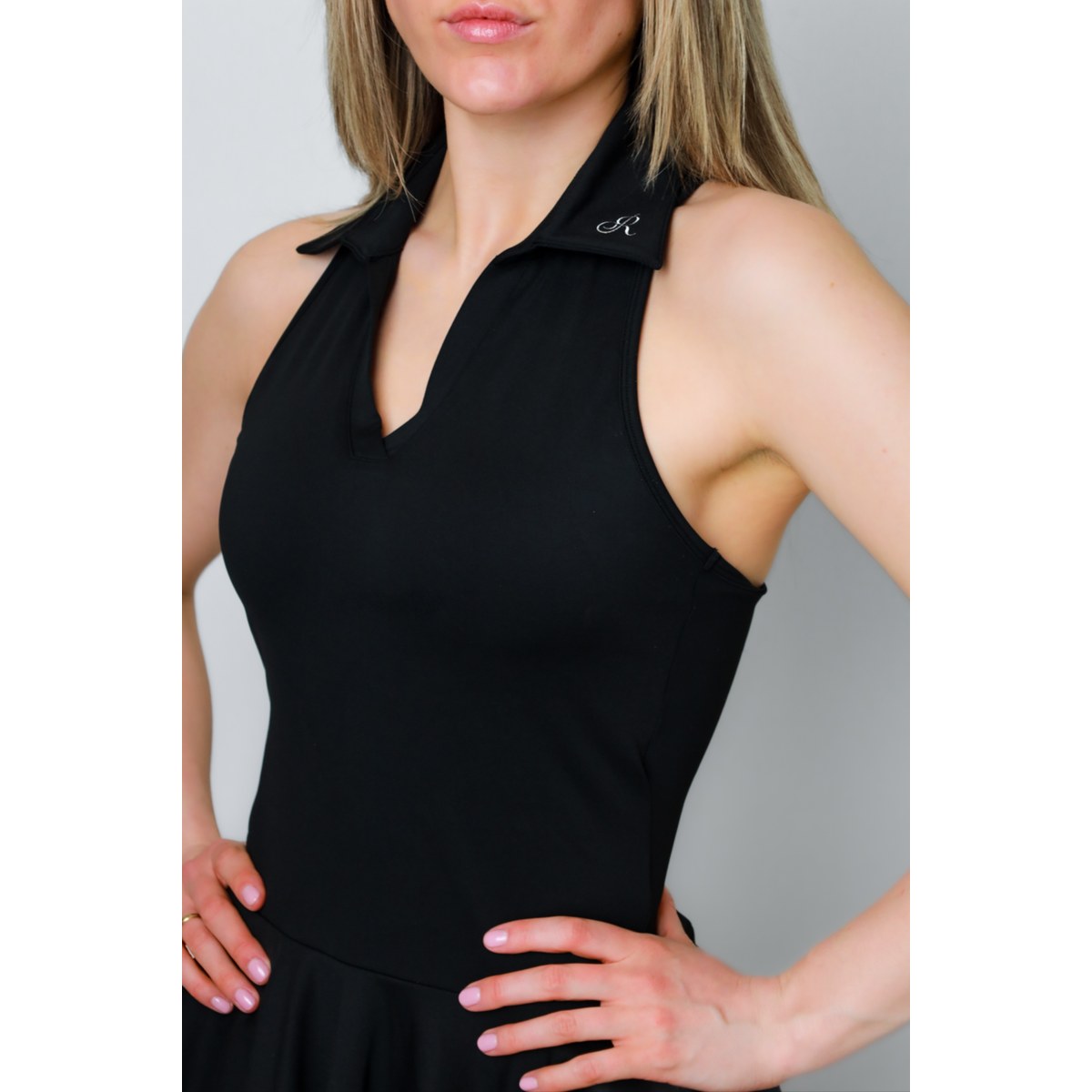 Rouqe Golf “R” Dress Black · view 3 of 6