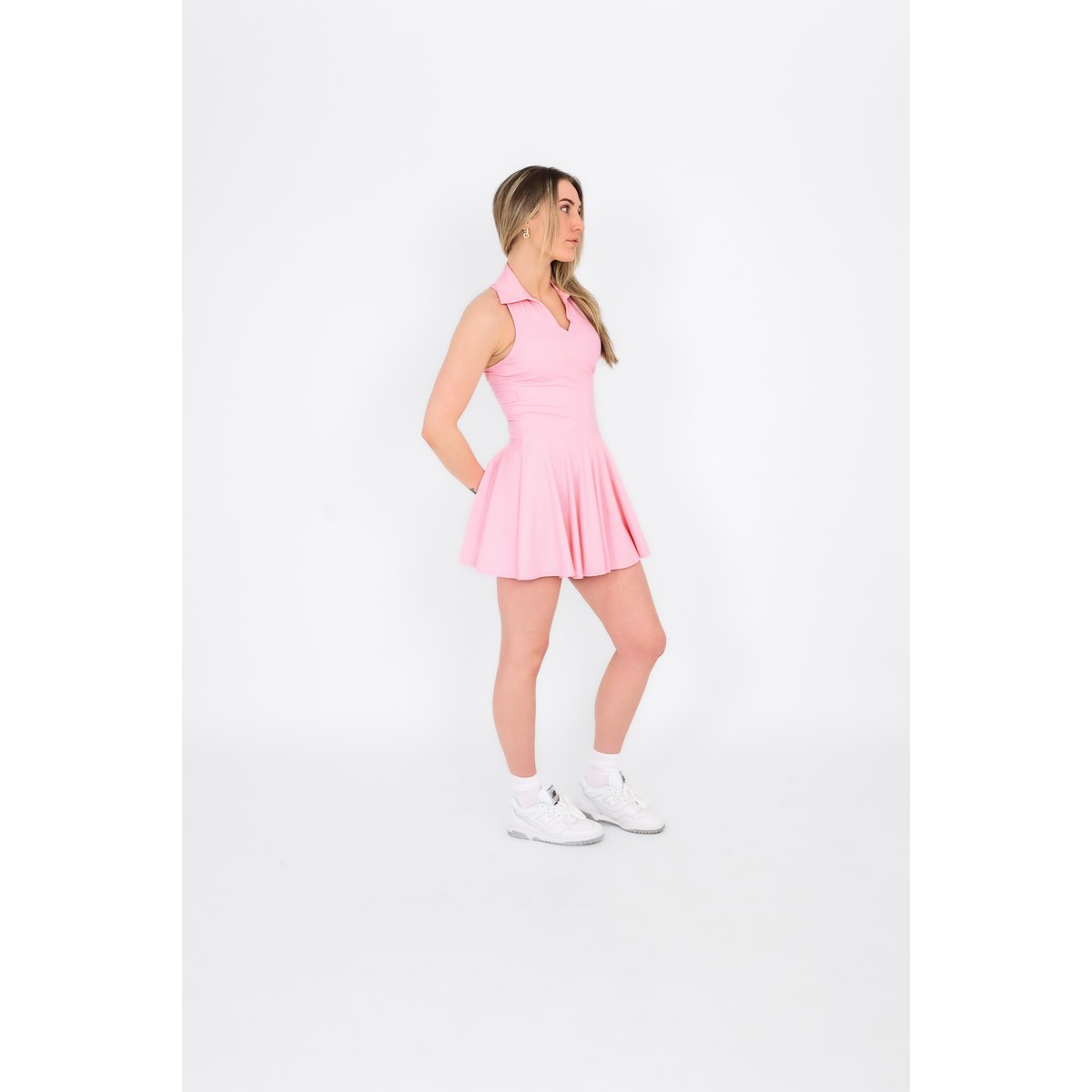 Rouqe Golf “R” Dress Pink · view 6 of 6