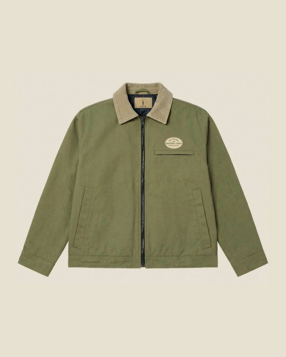 Read The Green The Grounds Crew Jacket | Green &middot; view 1 of 3
