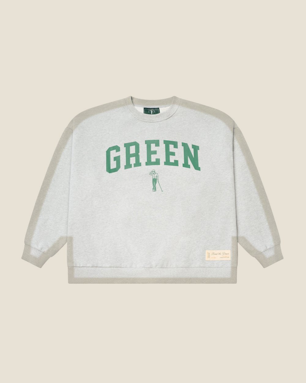 Read The Green The Varsity Crewneck, Green or Grey &middot; view 2 of 3