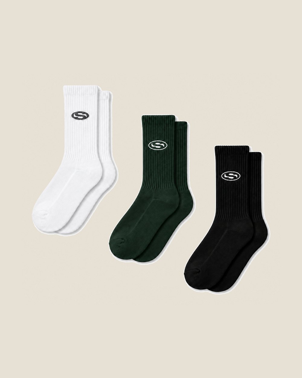 Saha Golf Crew Sock 3-Pack · view 1 of 1