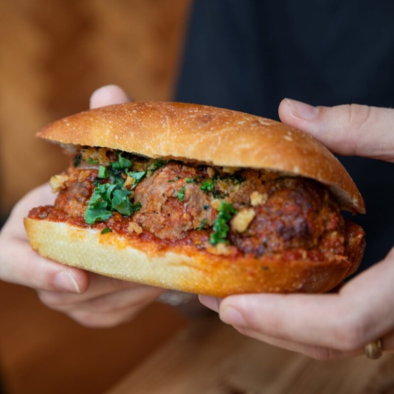 Meat & Bread — porchetta and meatball sandwiches — Austin