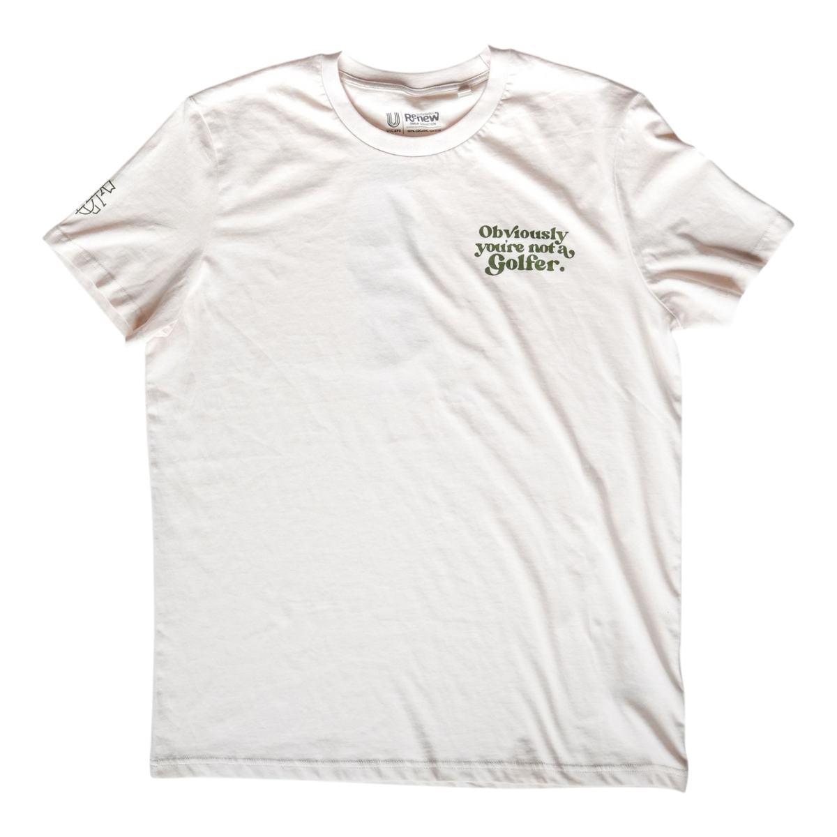 Obviously Youre Not A Golfer Dude Shirt by Seamus Golf, handmade in Oregon