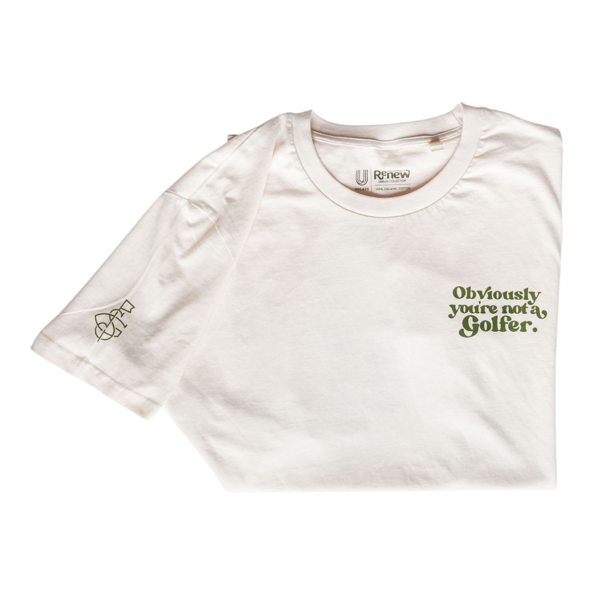 Obviously Youre Not A Golfer Dude Shirt by Seamus Golf, handmade in Oregon