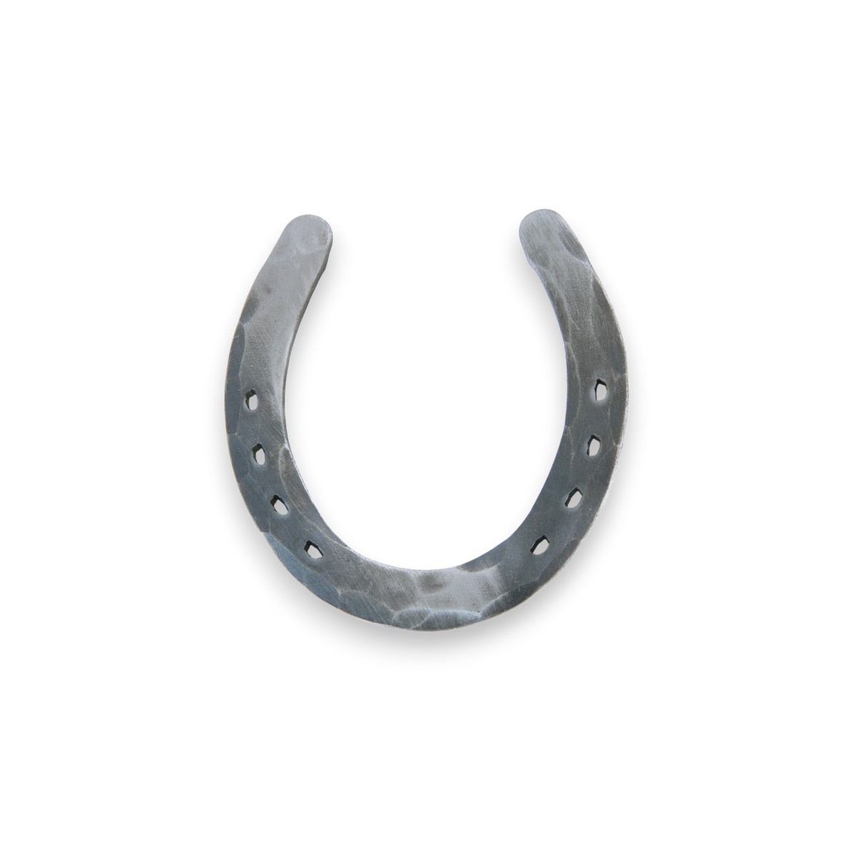 Hand Forged Lucky Horseshoe Marker Steel by Seamus Golf, handmade in Oregon