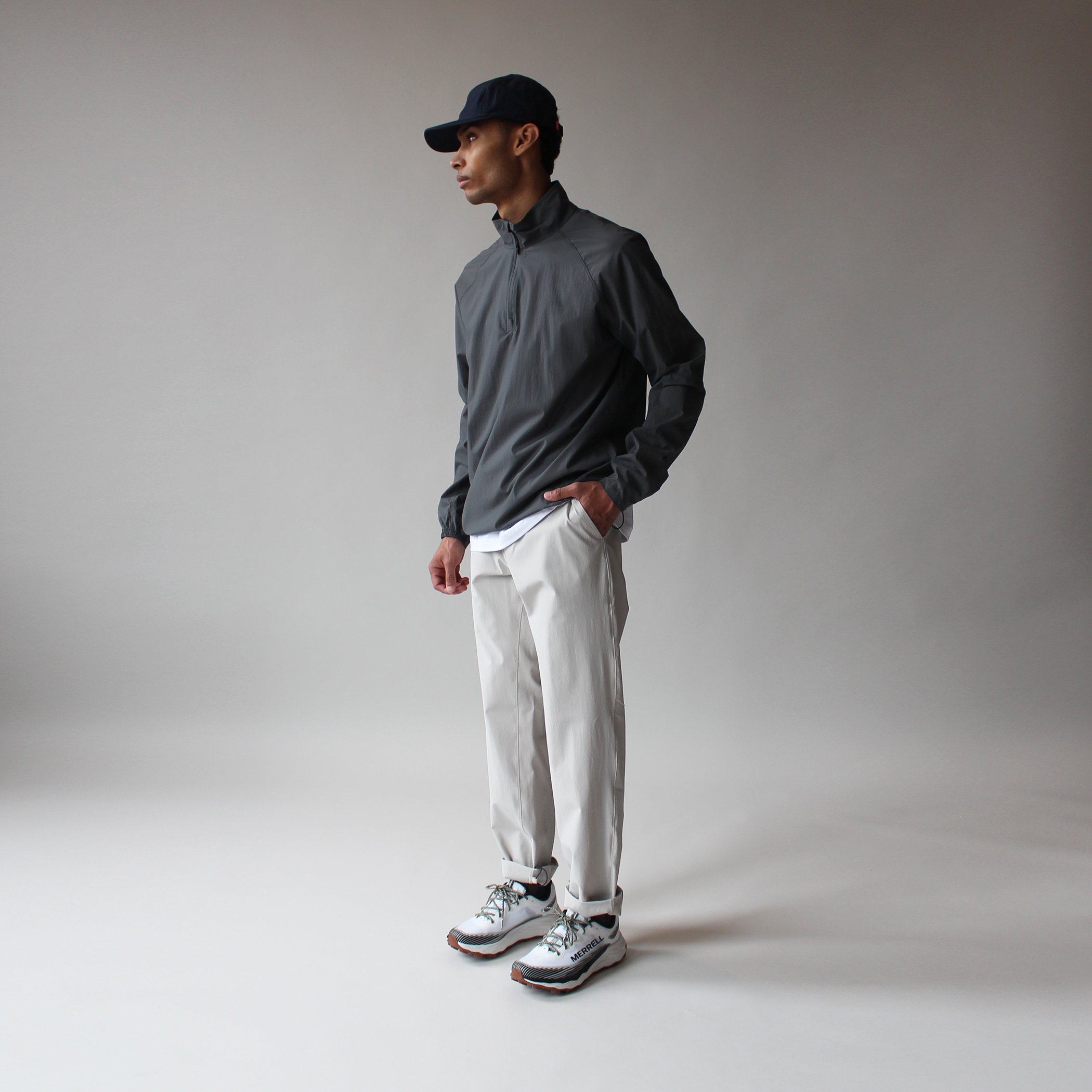 Sentinel Golf Flyweight 1/4 Zip — Charcoal · view 3 of 4