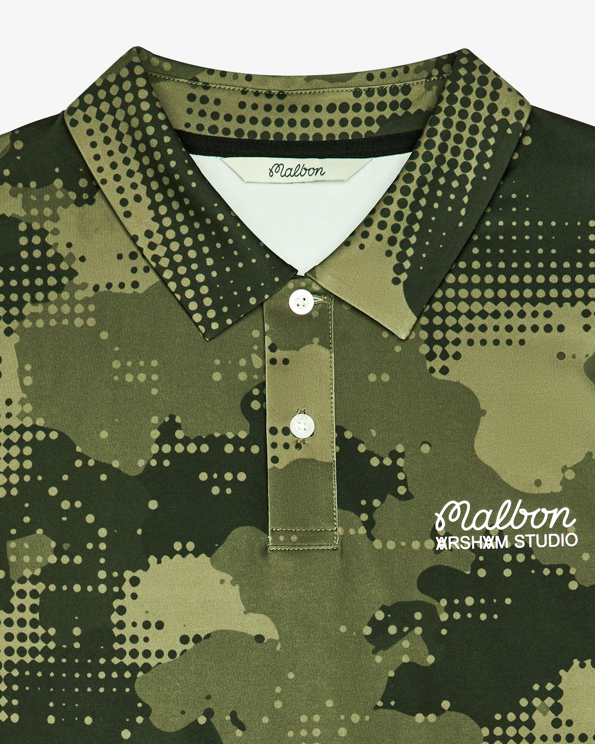 Fairway Stealth Polo Olive Camo · view 3 of 4