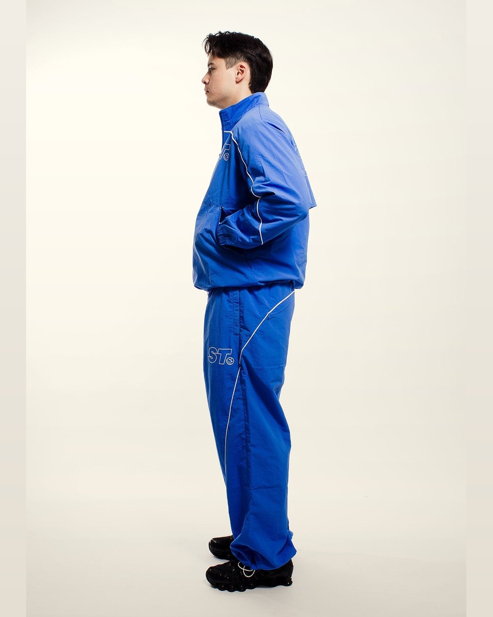 SLICE TOWN Golf Track Pants, Cobalt · view 3 of 4