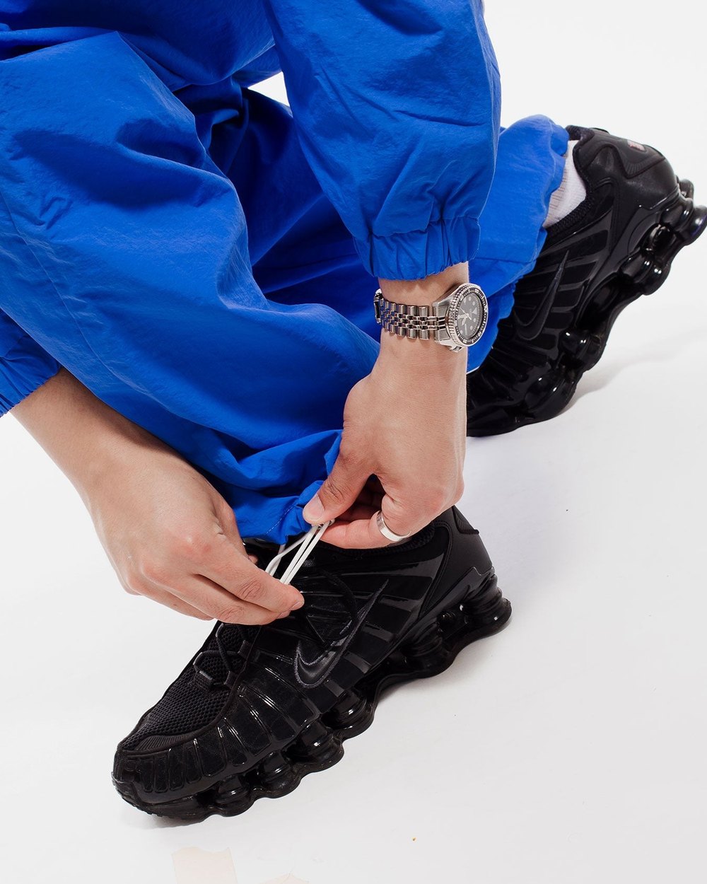 SLICE TOWN Golf Track Pants, Cobalt · view 4 of 4