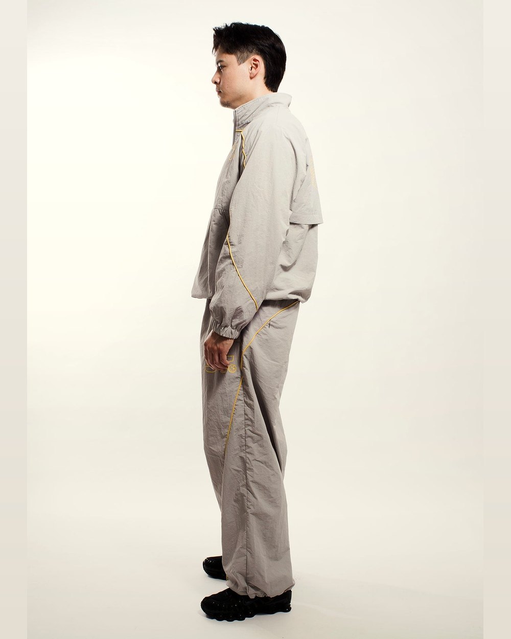 SLICE TOWN Golf Track Pants, Slate · view 3 of 4
