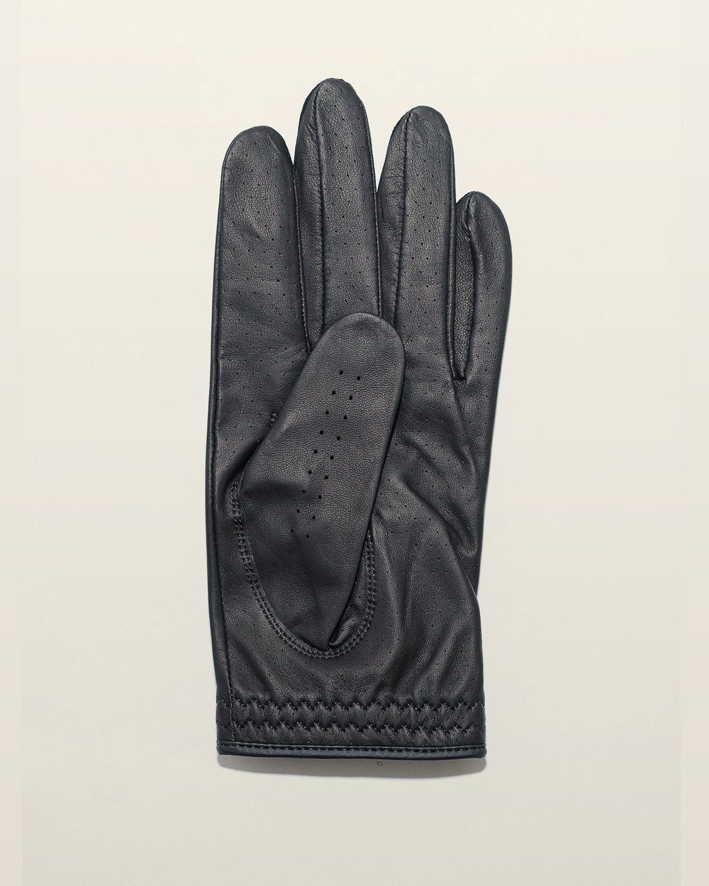 SLICE TOWN Black Leather Golf Glove · view 3 of 3