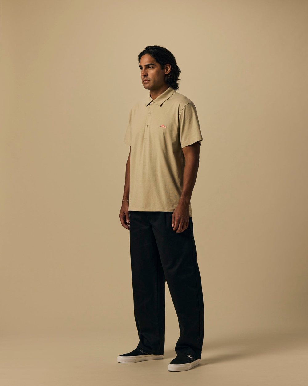 SLOAT Organic Cotton Jersey Polo · view 2 of 4