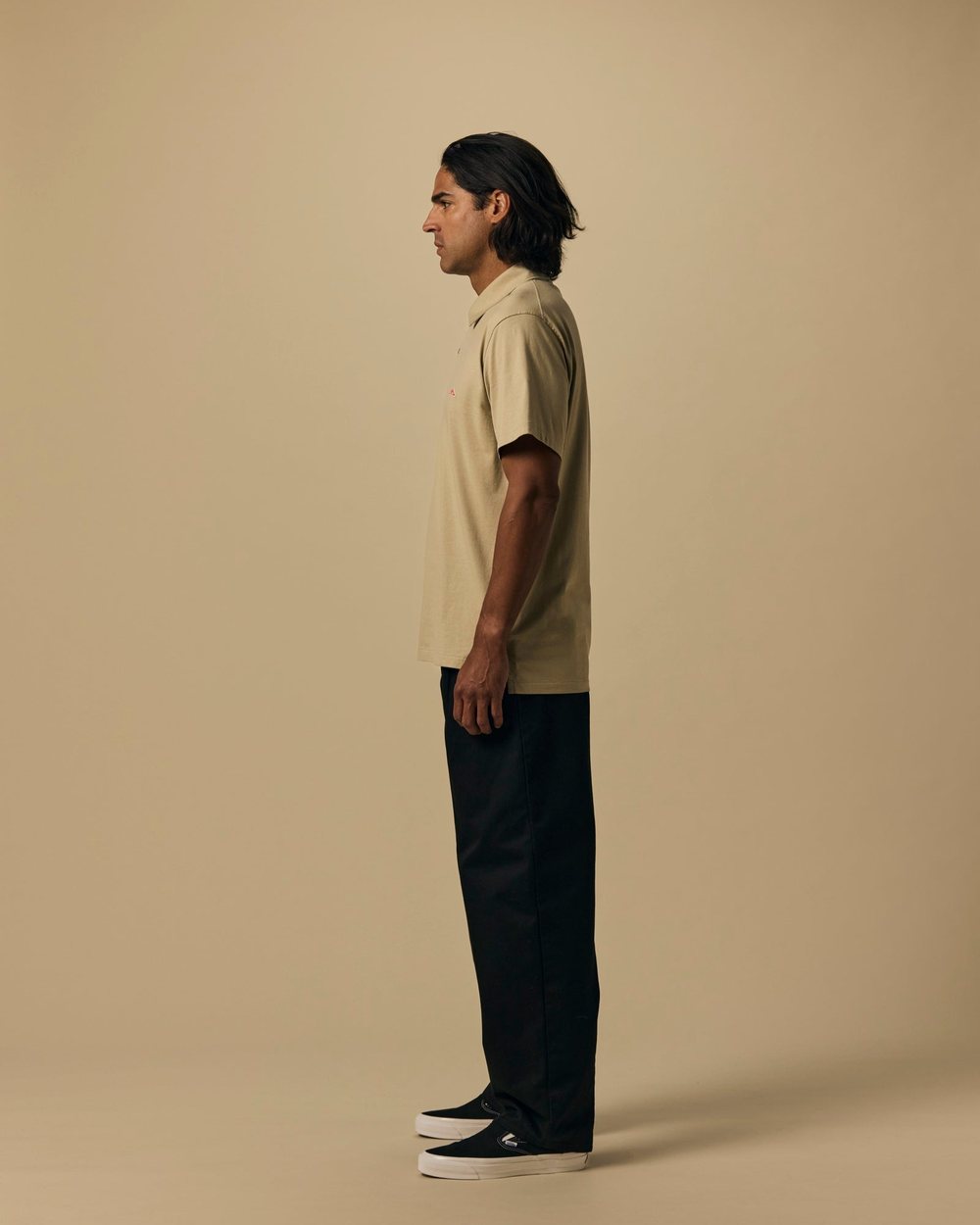 SLOAT Organic Cotton Jersey Polo · view 3 of 4