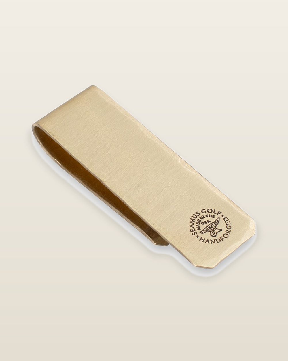 Seamus Golf Hand Forged Seamus Goat Money Clip, Bronze · view 3 of 3