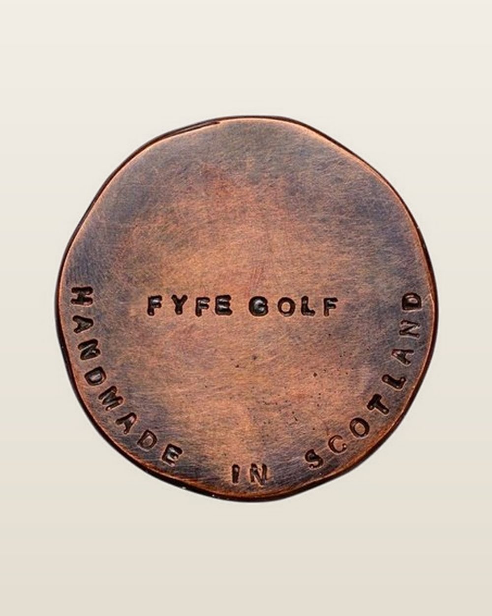 Fyfe Golf The Brave Copper Hand Forged Ball Marker · view 3 of 3