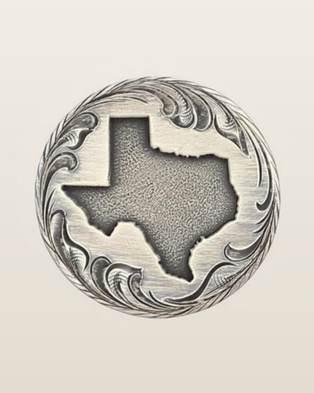 Clint Orms Engravers & Silversmiths Ball Marker 1803, Engraved State of Texas · view 1 of 2