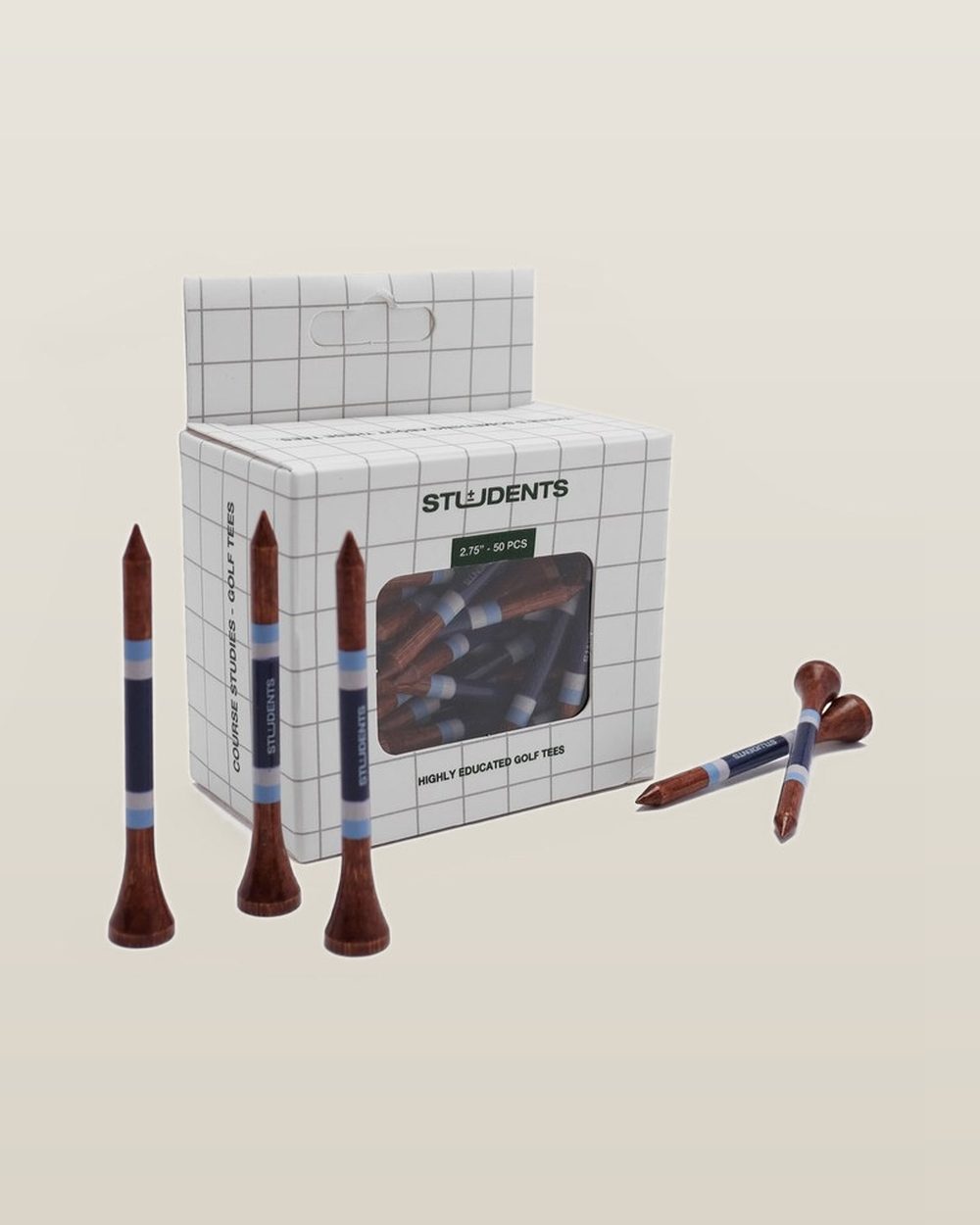 Students Golf Highly Educated Golf Tees, Box of 50 · view 1 of 2
