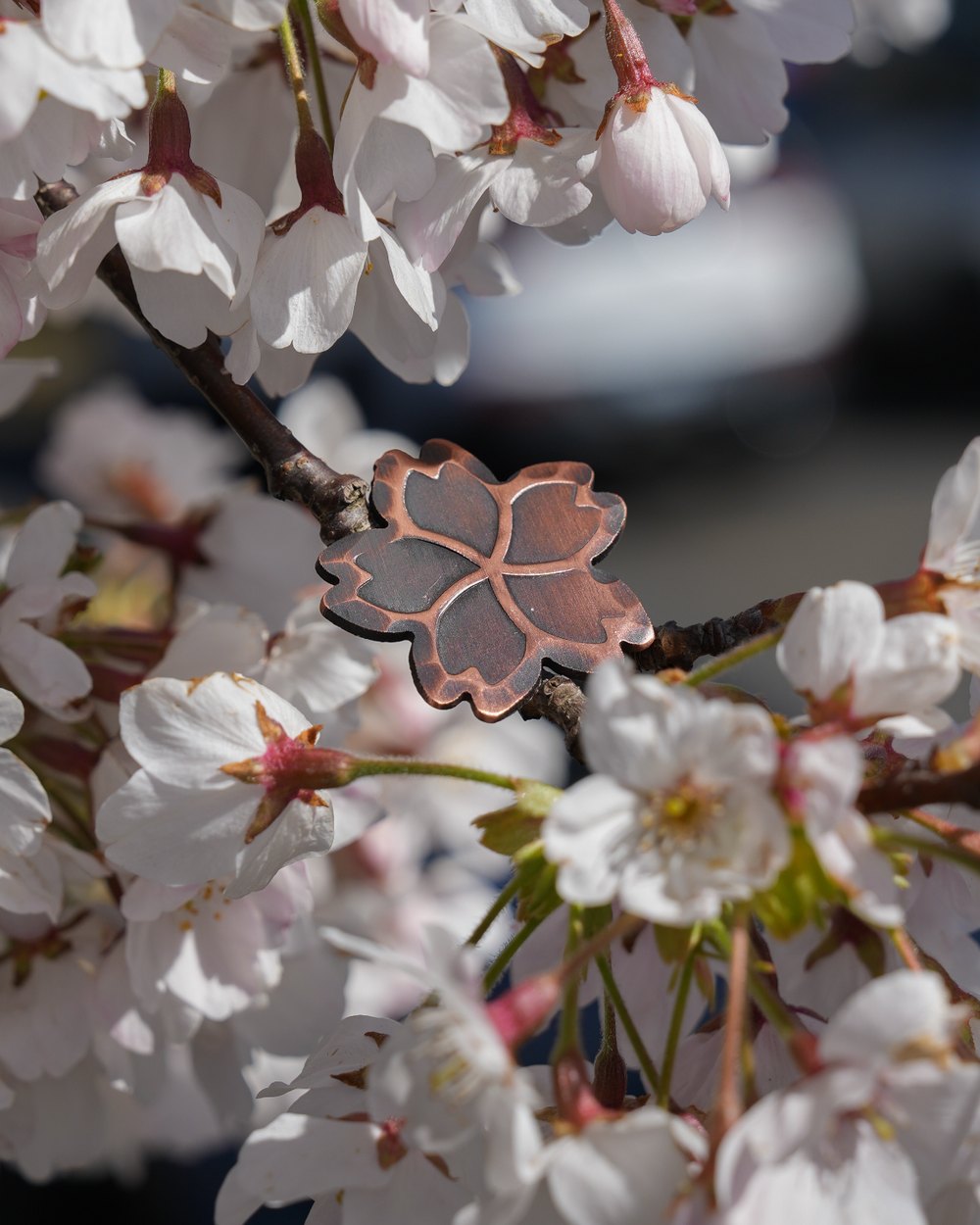 Hand Forged Sakura Ball Marker · view 3 of 3