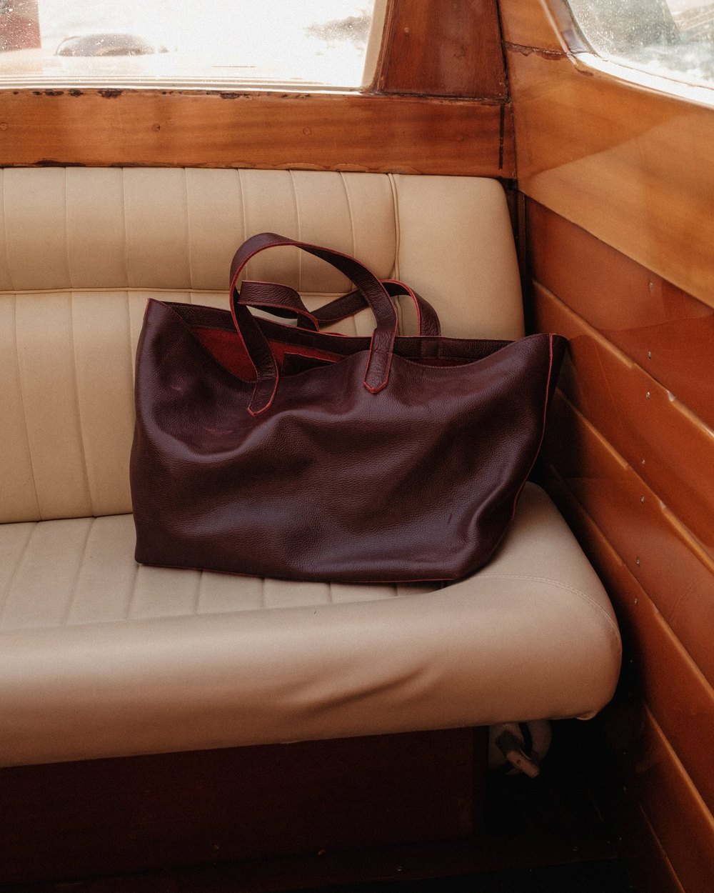 Italian Leather Tote · view 1 of 3