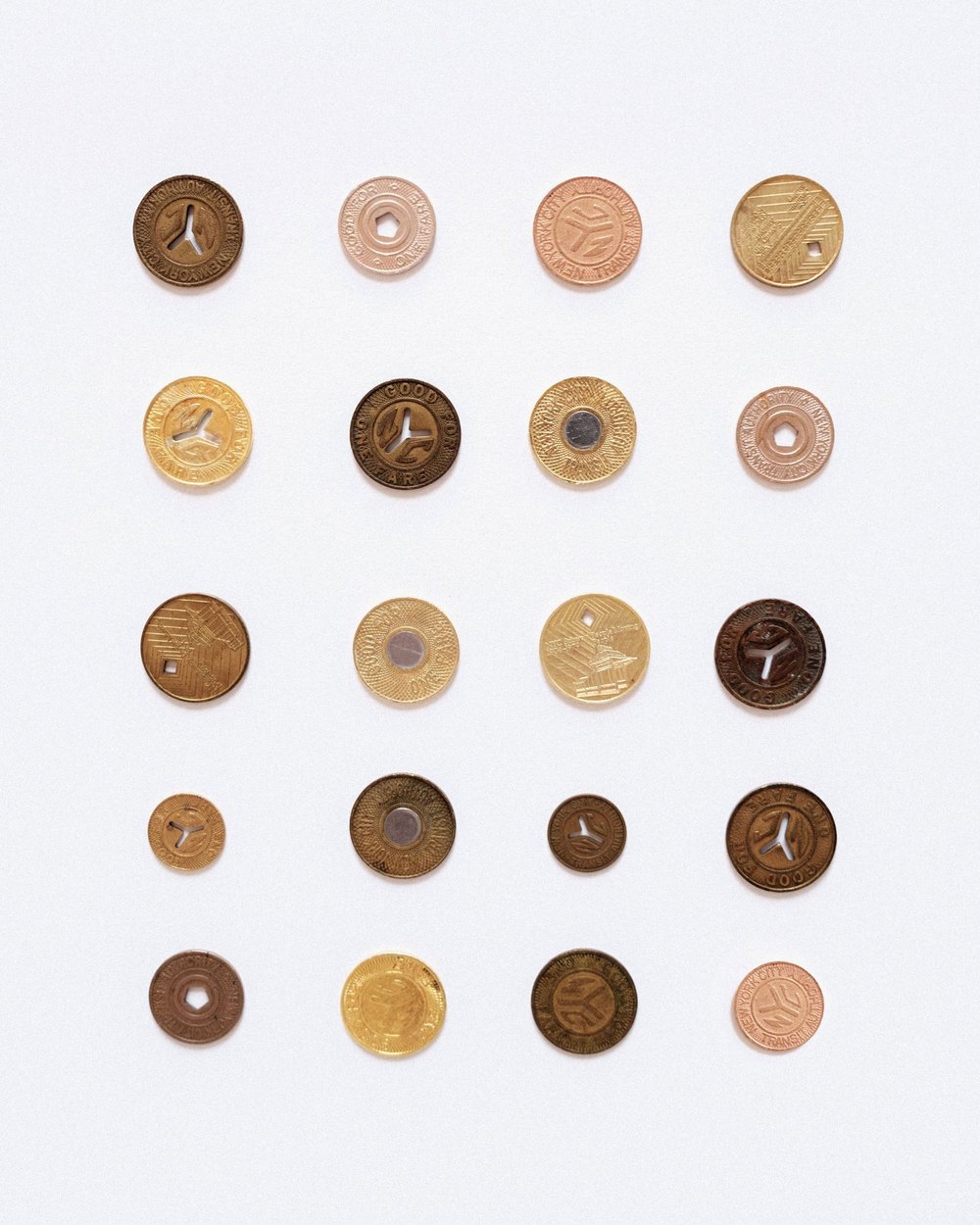 NYC Subway Token Ball Markers · view 2 of 3