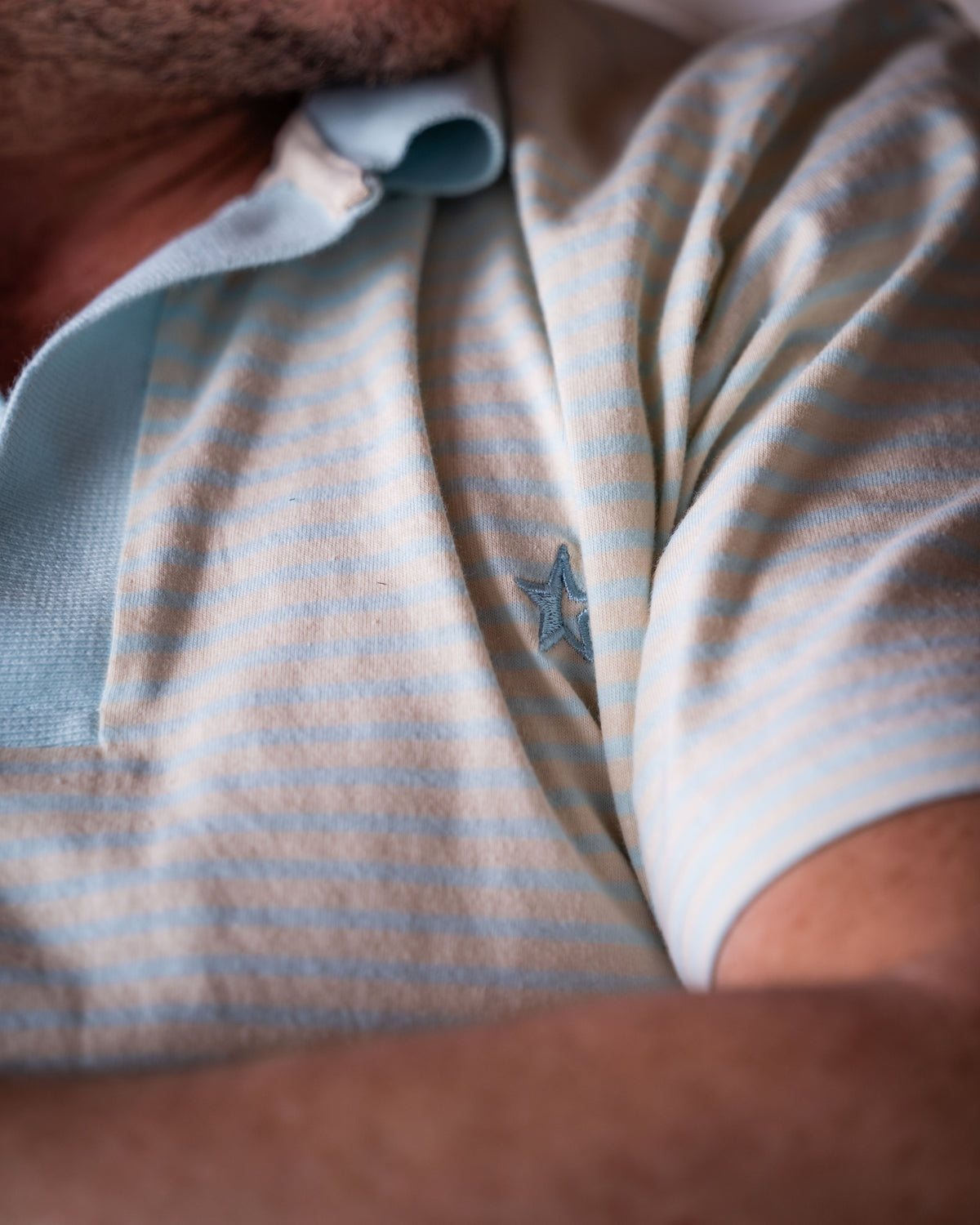 Sounder Capri Collar Polo, Mint / Natural · view 3 of 4