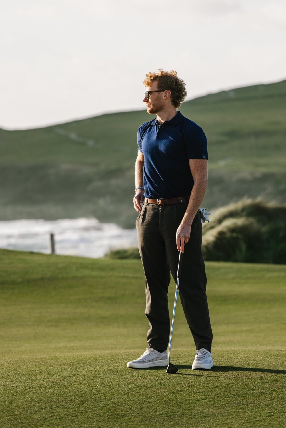 Sounder Clean Lie Polo, Midnight Blue · view 1 of 4
