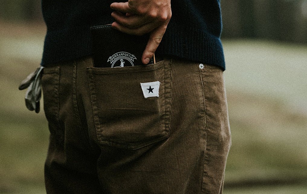 Sounder Clubhouse Five Pocket Cord, Khaki · view 1 of 4