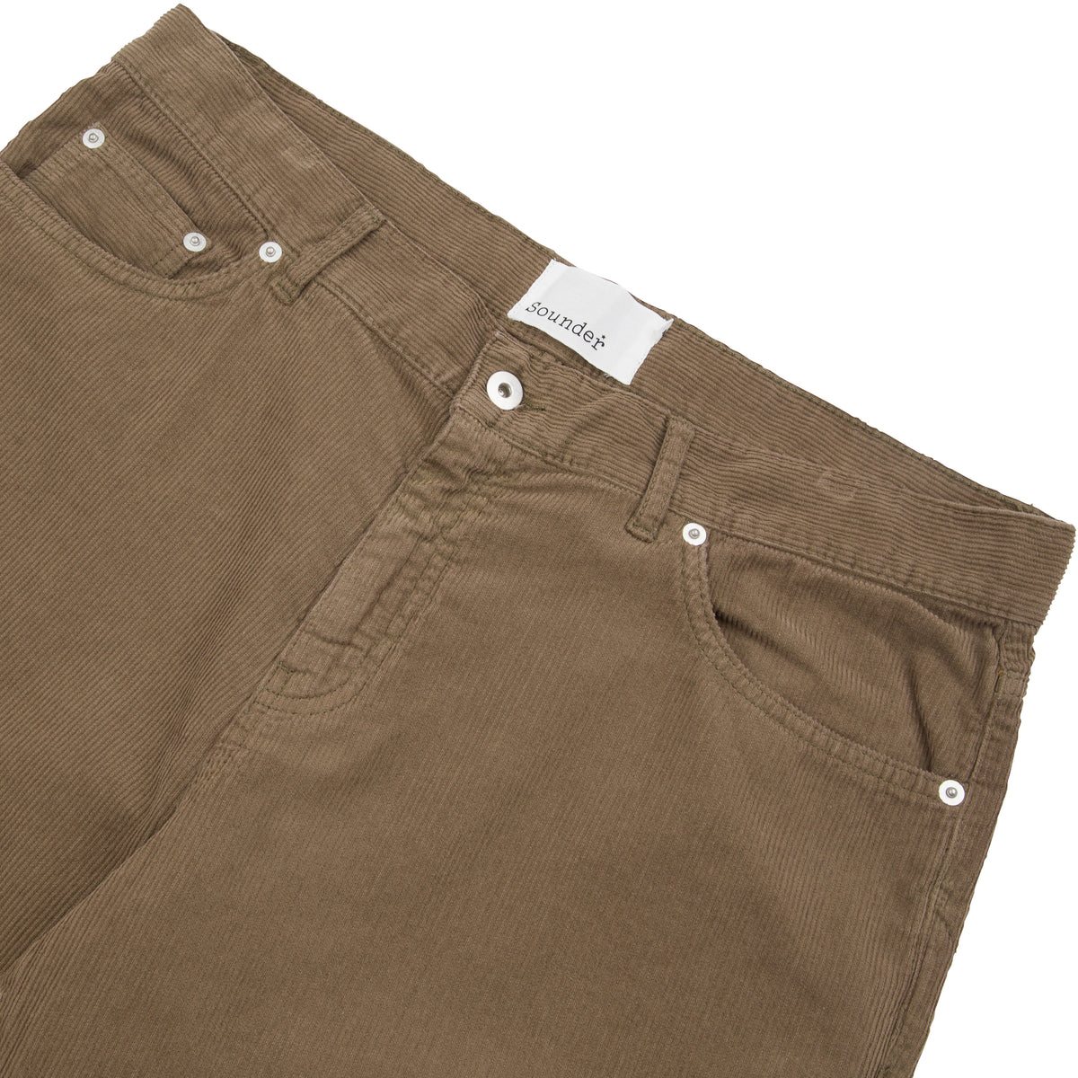 Sounder Clubhouse Five Pocket Cord, Khaki · view 4 of 4