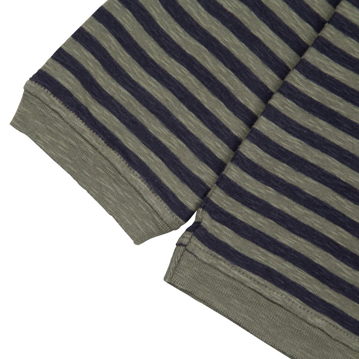 Sounder Fuzzy Long Sleeve Polo, Olive / Charcoal · view 4 of 4
