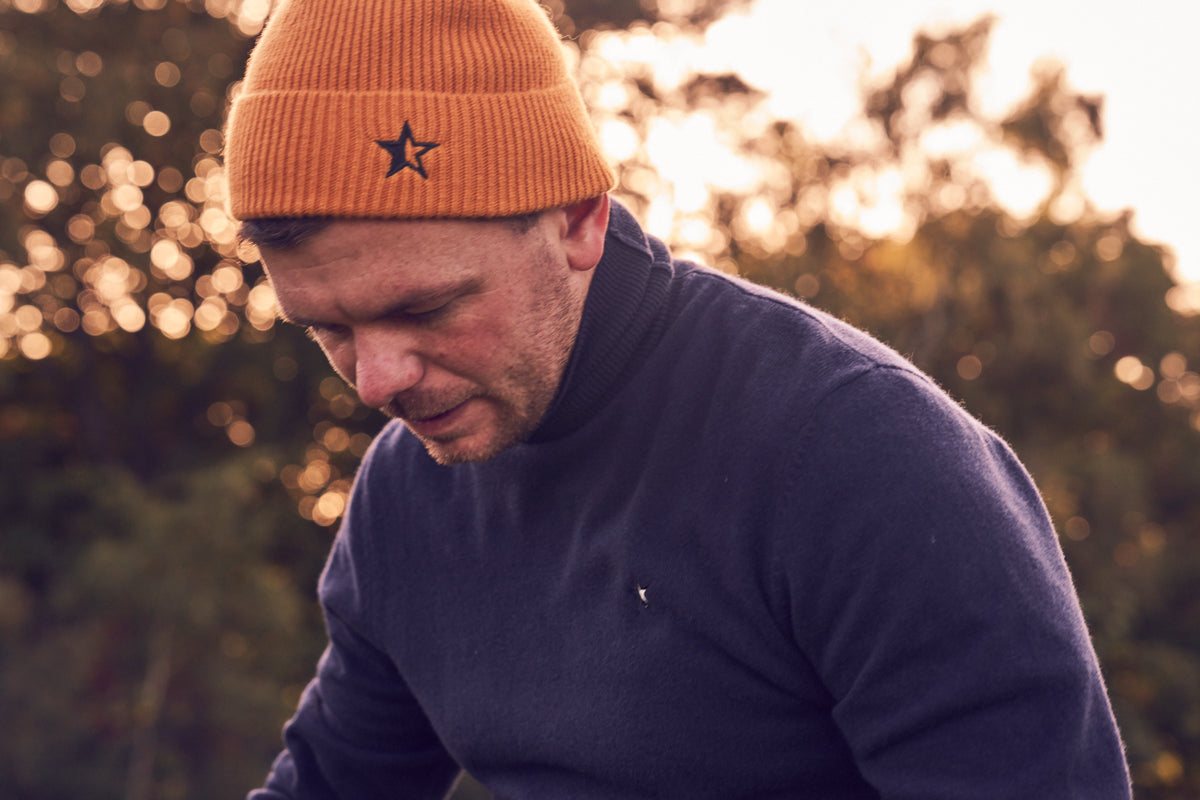 Sounder Luxe Star Beanie, Gold · view 2 of 4