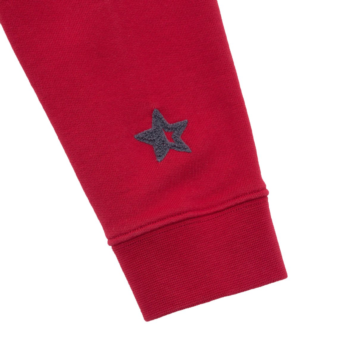 Sounder Raglan Star Sweat, Burgundy · view 2 of 4